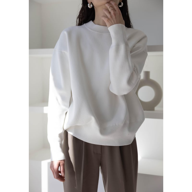 na.e  ナエ　Cotton Smooth Pullover