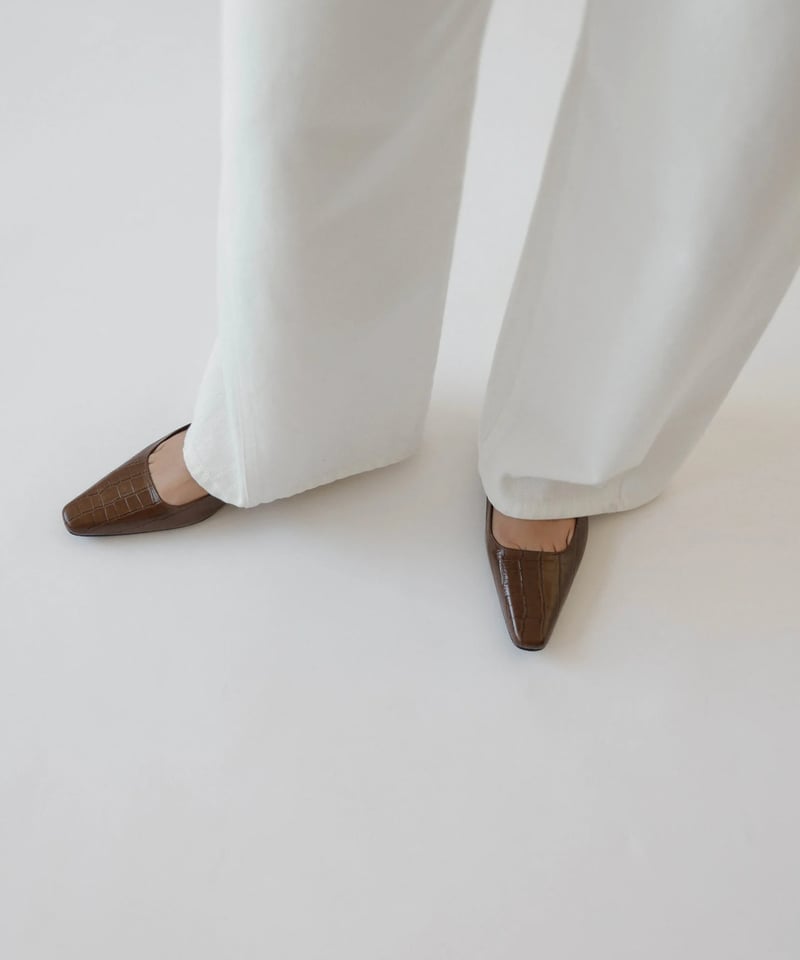 Na.e ナエ　パンプス　Urban Slingback Flats_Brown Urban Slingback Flats_Brown | Na.e