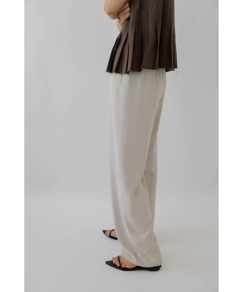 Smooth Pants_Ivorygray | Na.e