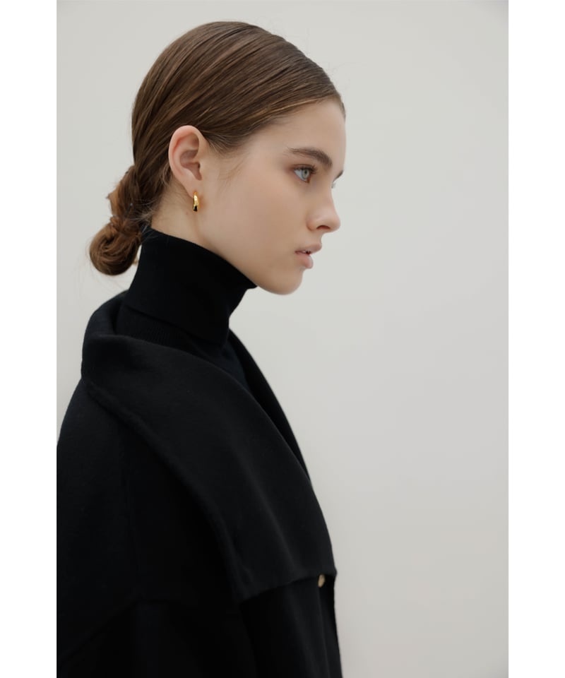 PREMIUM LABEL】Cashmere Half Coat | Na.e