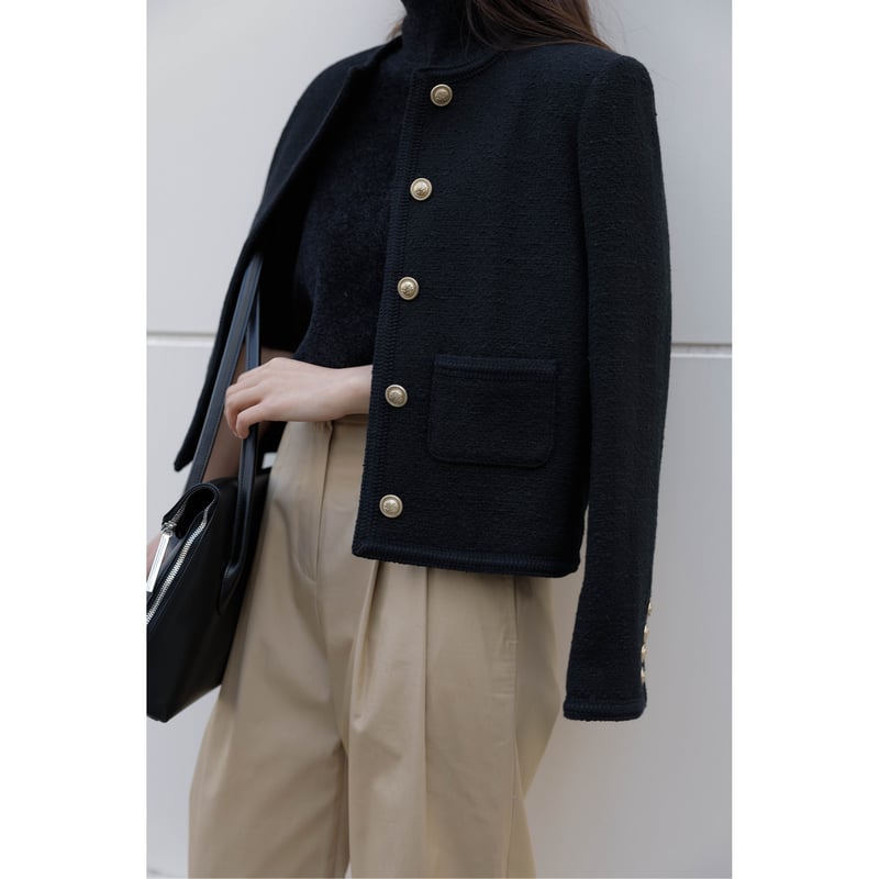 The Tweed Jacket_Black | Na.e The Tweed Jacket_Black | Na.e
