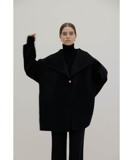 【PREMIUM LABEL】Cashmere Half Coat