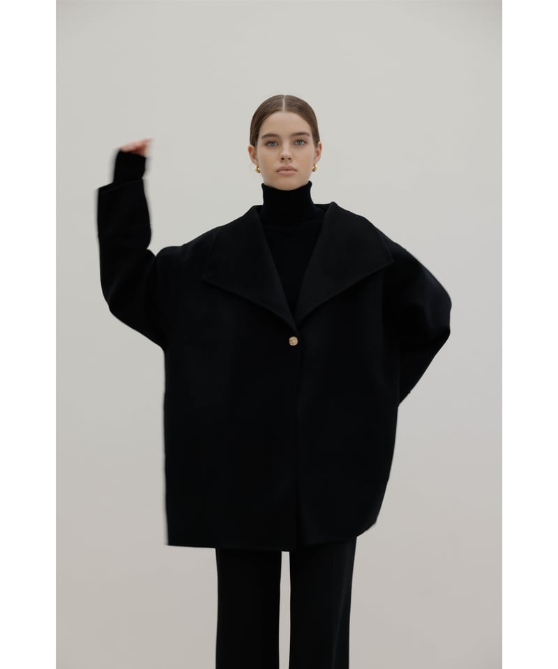 ジャケット・アウター na.e Cashmere Half Coat PREMIUM LABEL】Cashmere Half Coat | Na.e