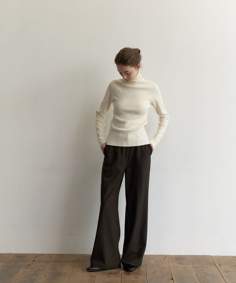 Basic Turtle Neck Knit | Na.e