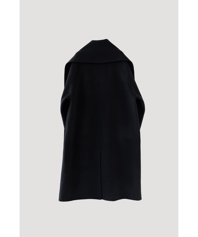 【美品】Na.e Wool&Silk&Cashmere Coat Wool&Silk&Cashmere Coat_Black | Na.e
