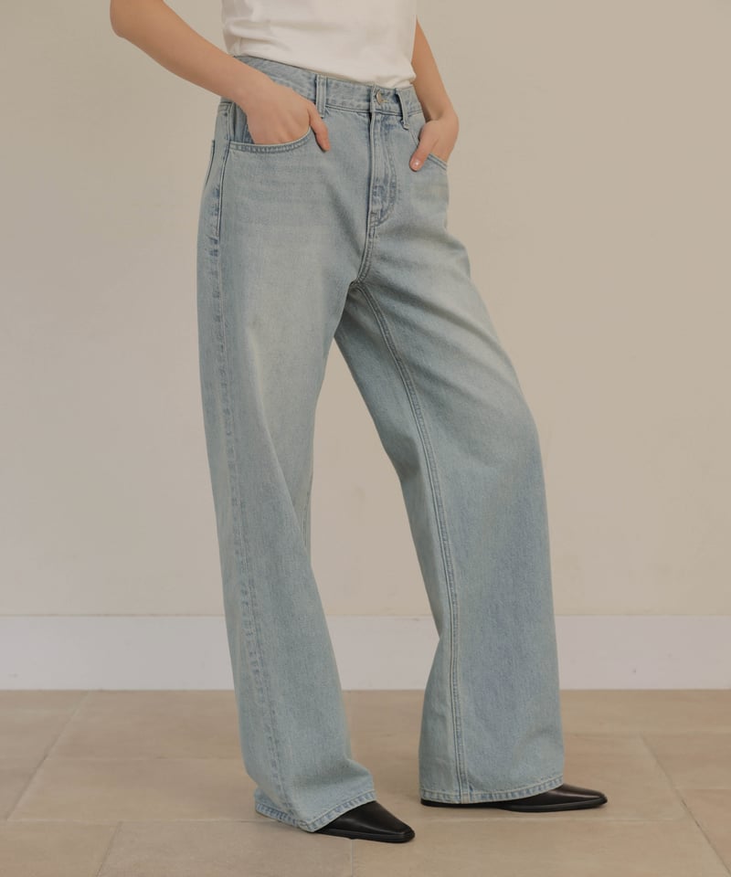 Na.e Jeans】Sua Straight Jeans | Na.e