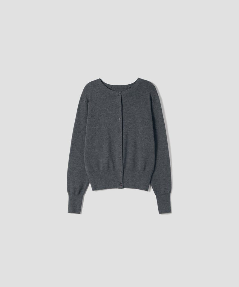 EVER SERIES】Crew Neck Cardigan | Na.e