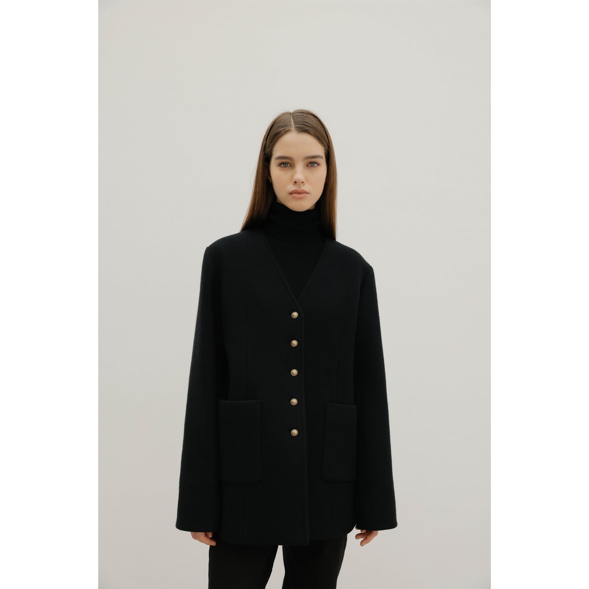 ジャケット・アウター Na.e Wool&Cashmere Button Coat Wool&Cashmere Button Coat | Na.e