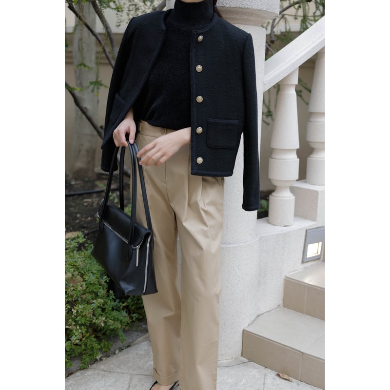The Tweed Jacket_Black | Na.e The Tweed Jacket_Black | Na.e