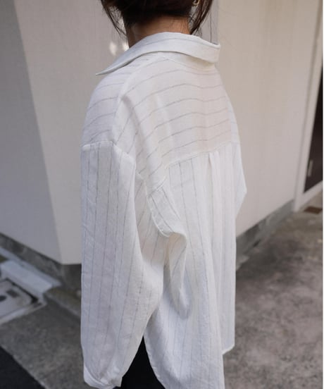 Linen Stripe Shirt