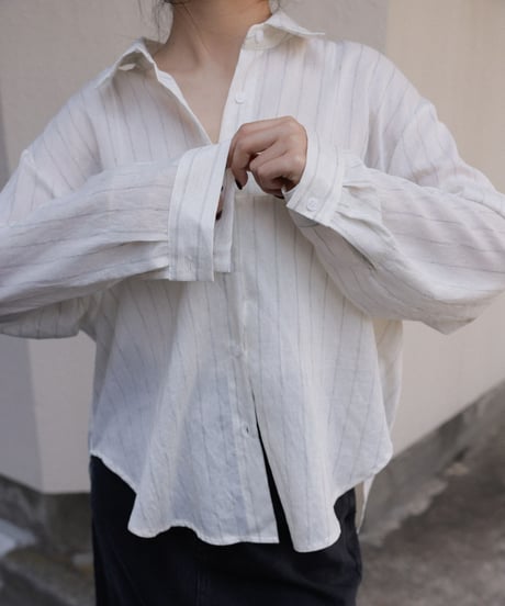 Linen Stripe Shirt