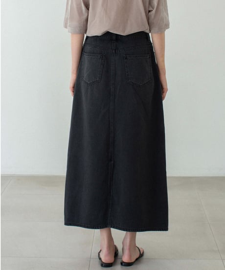 Calm Denim Skirt