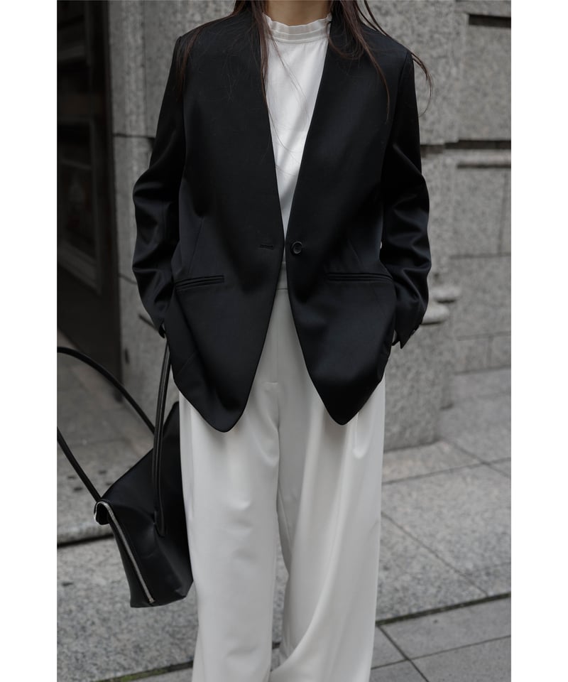 新品♡ na.e 　Carrie's No-collar Jacket Carrie's No-collar Jacket | Na.e