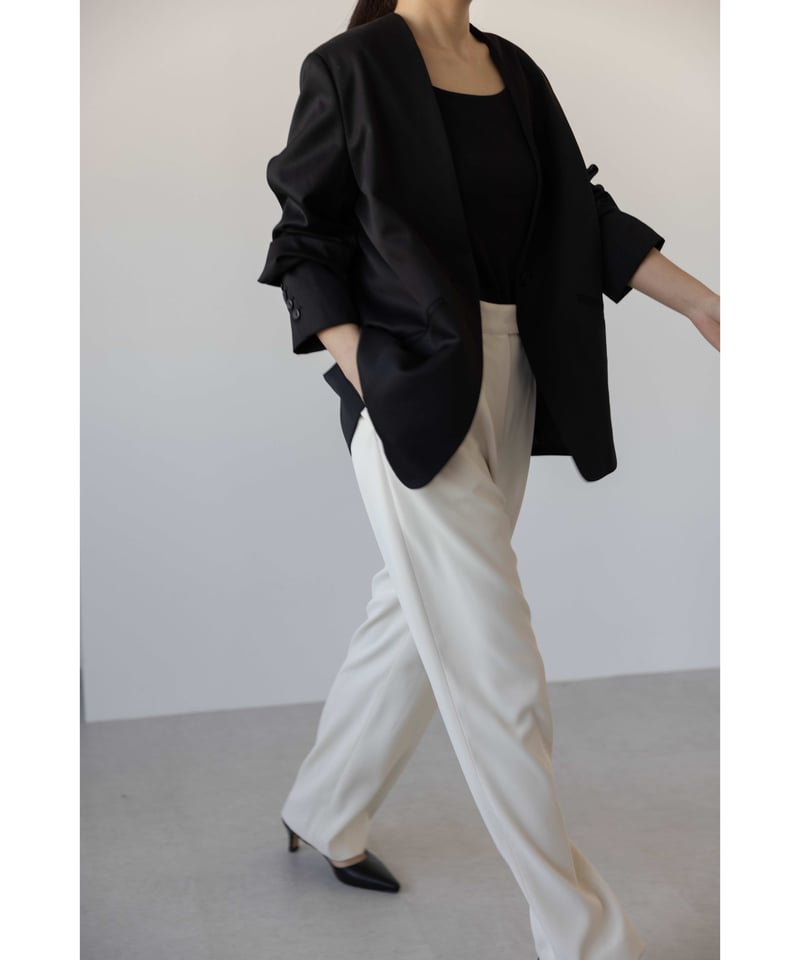 Carrie's No-collar Jacket | Na.e