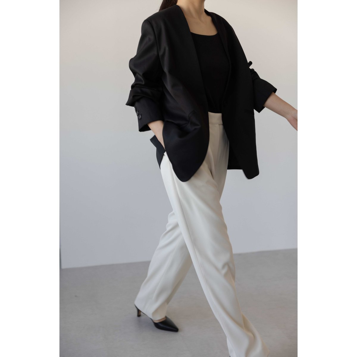 Carrie's No-collar Jacket | Na.e Carrie's No-collar Jacket | Na.e