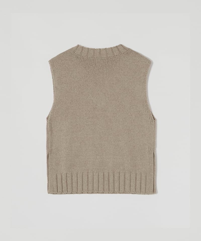 【値下げ】not finished knitting vest HAND KNIT VEST – TAAKK