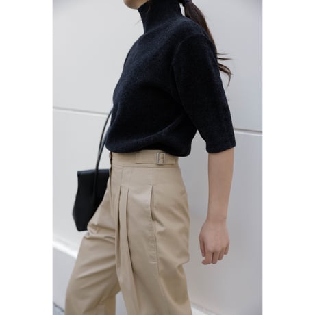 Side Belt Pants