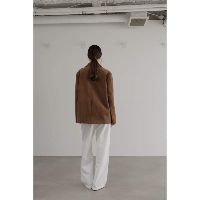 Suede Tailored Jacket | Na.e