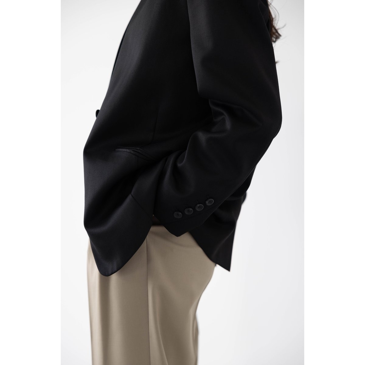 na.e Carrie's No-collar Jacket ジャケット Carrie's No-collar Jacket | Na.e