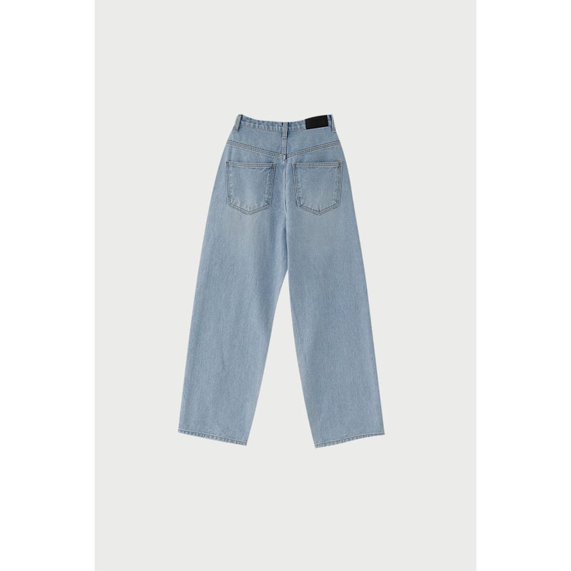 Wide Loose Jeans_Light Blue | Na.e