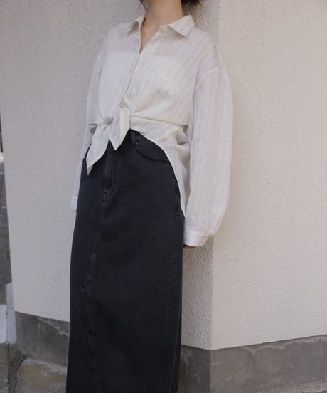Linen Stripe Shirt