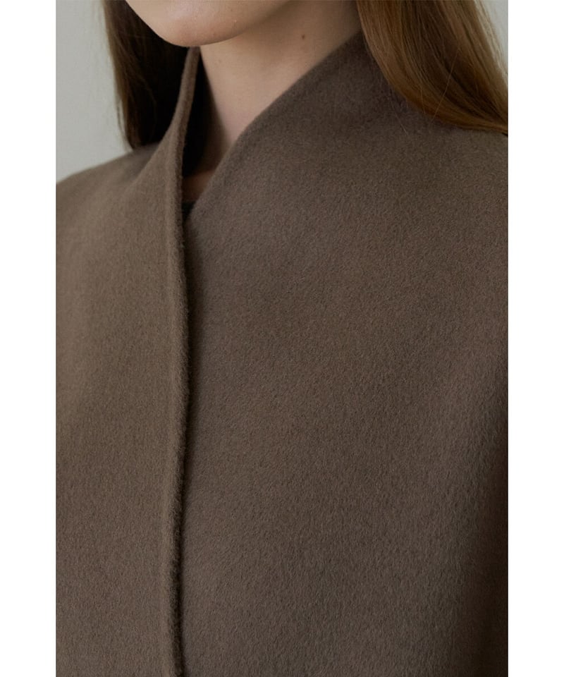 Allure Coat_Cocoa【¥35000→¥9500】 | Na.e