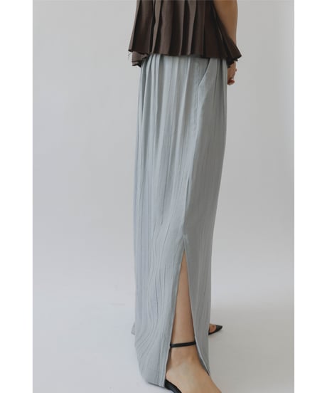 Wrinkle Slit Pants