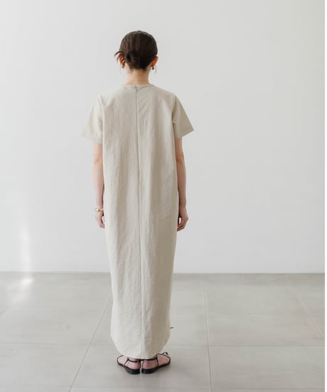 【BS】Linen-Touch Dress
