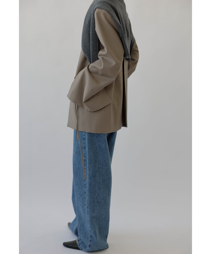 EVER SERIES】Crew Neck Cardigan | Na.e