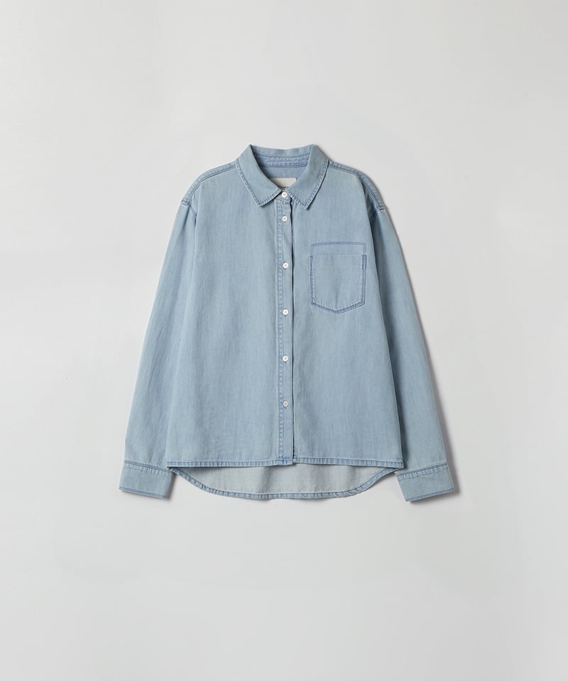 chai♡様　na.e WashingDenimShirt_Light Blue Washing Denim Shirt_Light Blue | Na.e