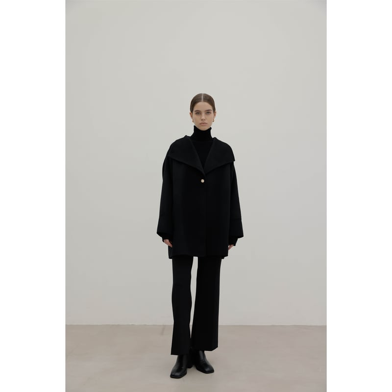 nae Wool&Cashmere Long Coat_Gray コート nae Wool&Cashmere Long Coat_Gray コート
