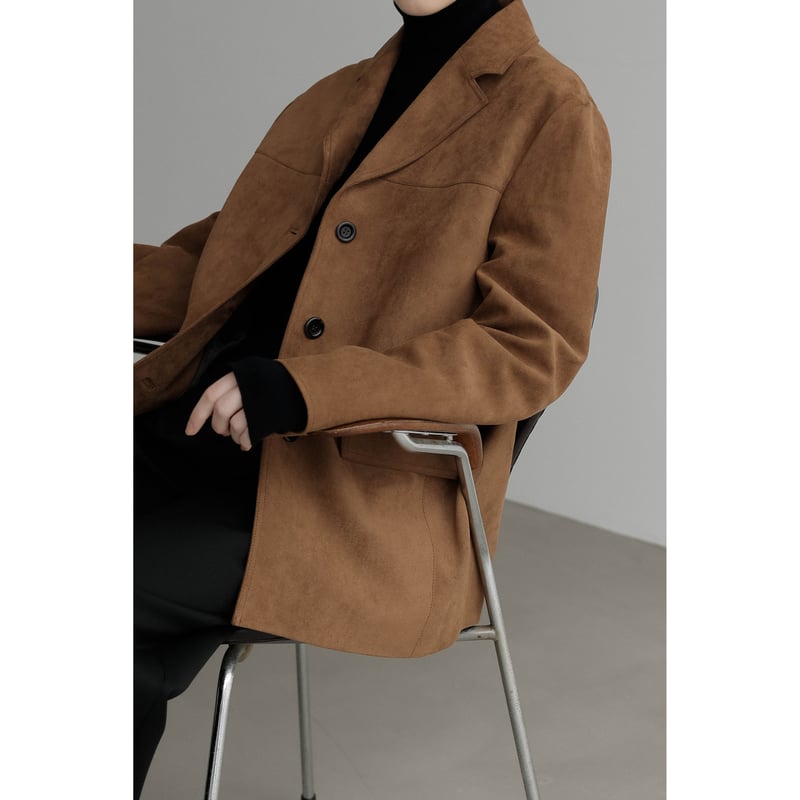 Suede Tailored Jacket | Na.e