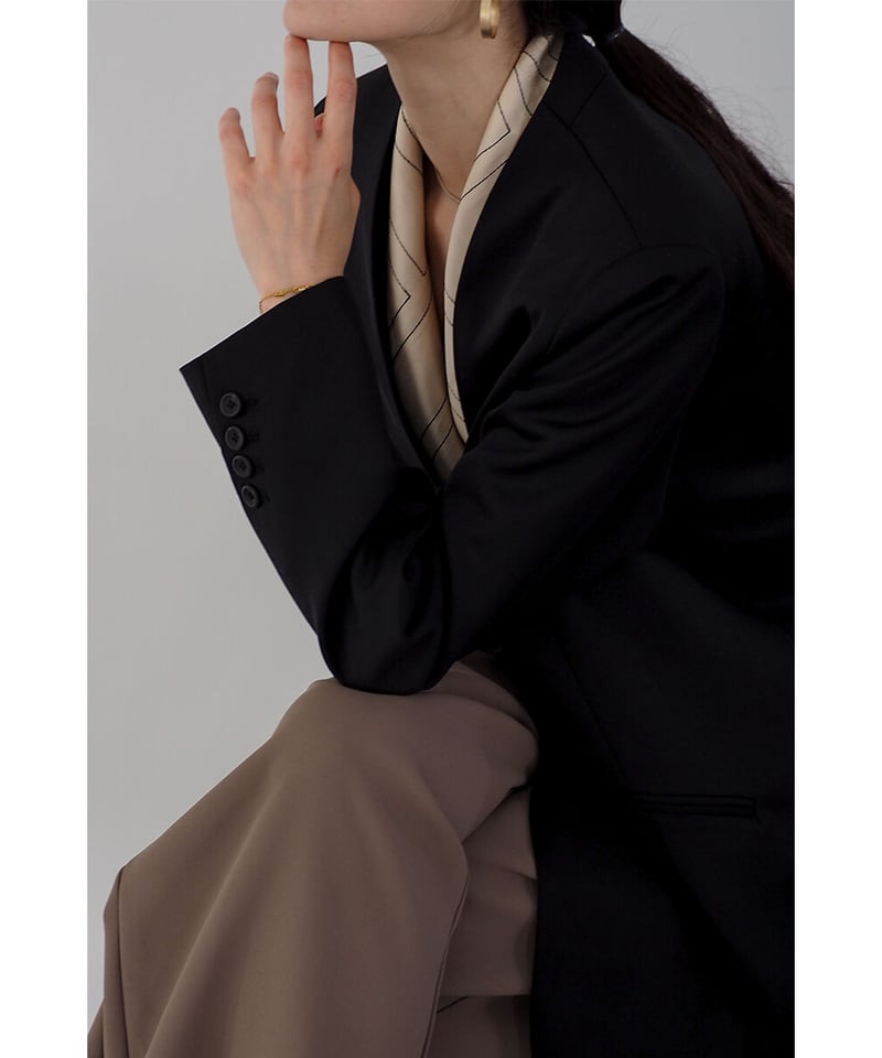 Carrie's No-collar Jacket | Na.e