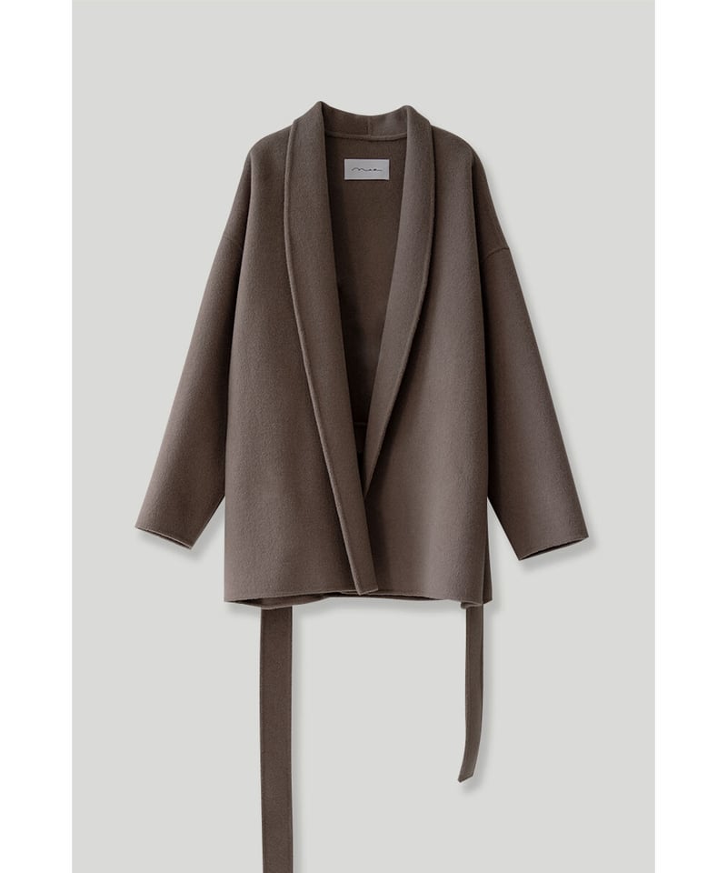 Allure Coat_Cocoa【¥35000→¥9500】 | Na.e