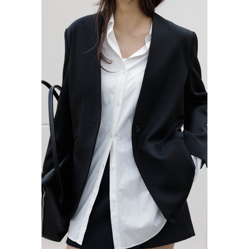 Carrie's No-collar Jacket | Na.e Carrie's No-collar Jacket | Na.e