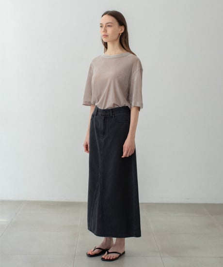 Calm Denim Skirt