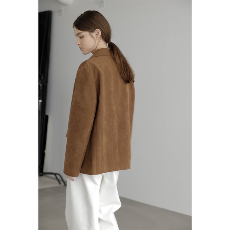 Suede Tailored Jacket | Na.e