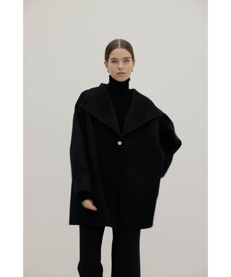 【PREMIUM LABEL】Cashmere Half Coat