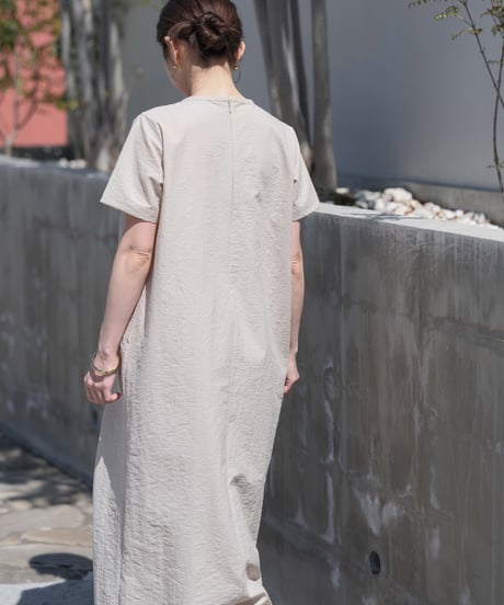 【BS】Linen-Touch Dress