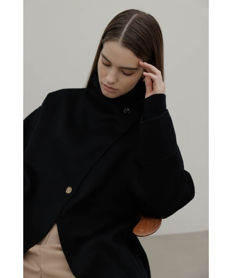 【PREMIUM LABEL】Cashmere Half Coat