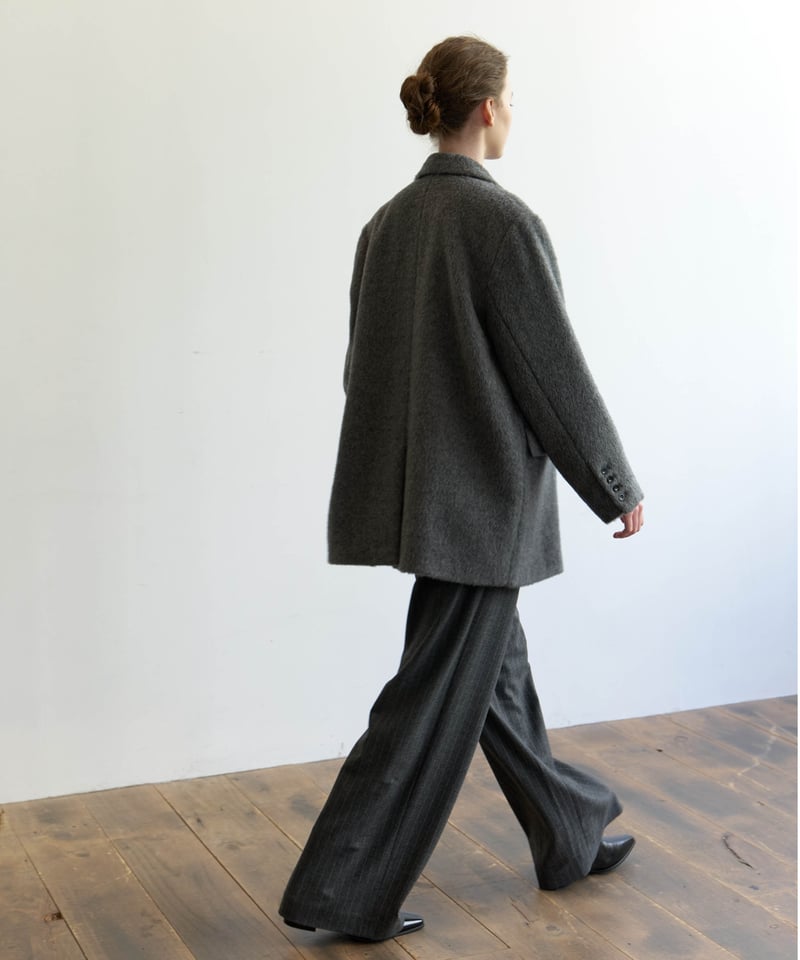 極美品✨cizatto Shaggy Wool Over Coat アルパカ cizatto Shaggy Wool Over Coat アルパカウールコート