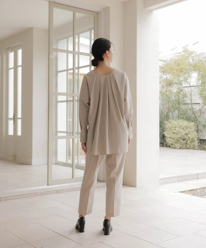 Front Tuck Slacks | Na.e