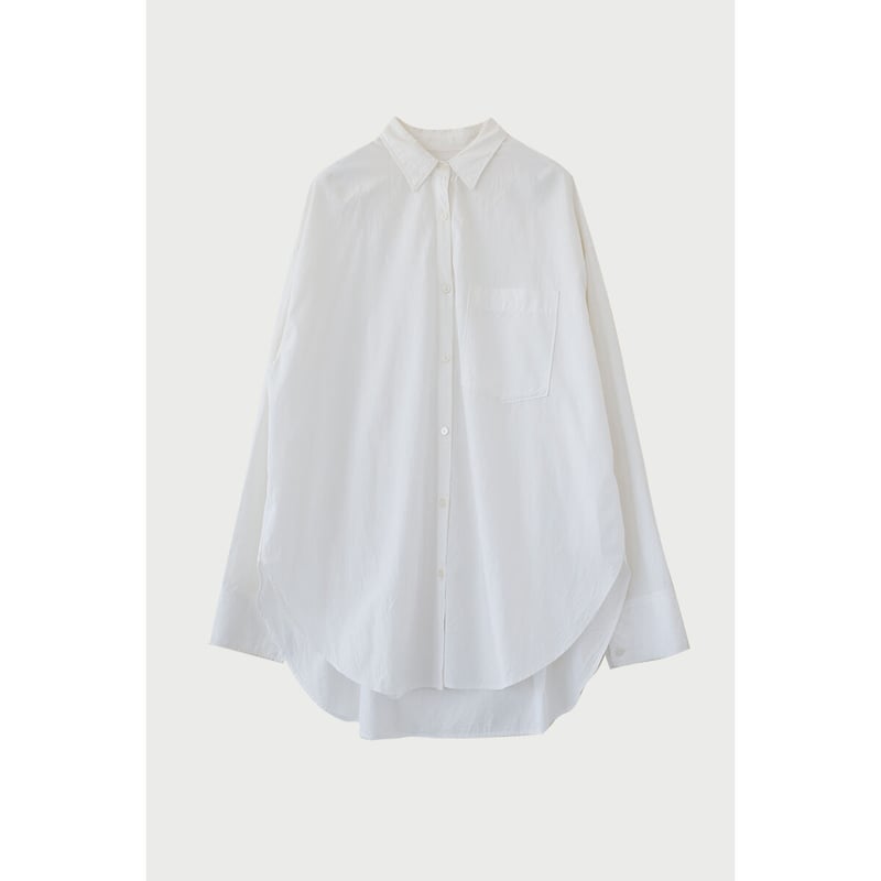 na.e Big Over Shirt White