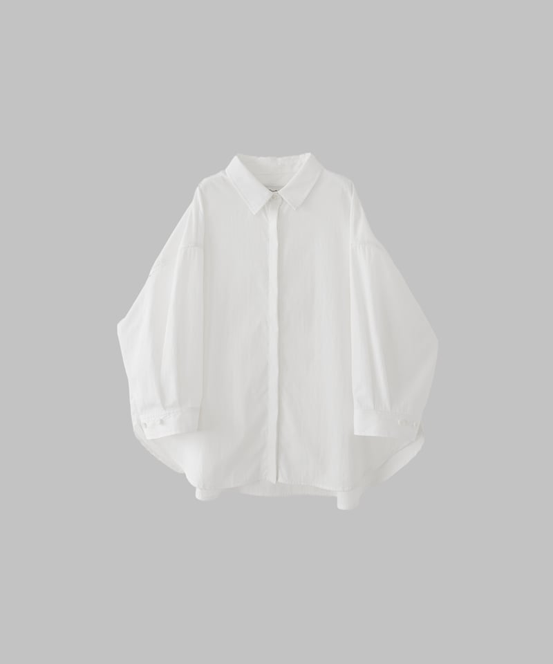na.e Big Over Shirt White ビッグオーバーシャツ BS】Over Shirt | Na.e