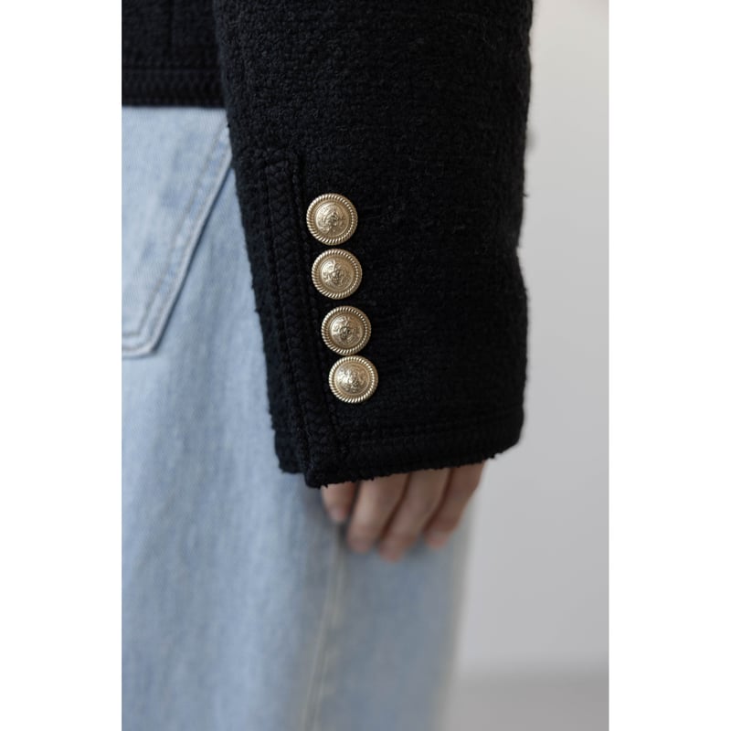 The Tweed Jacket_Black | Na.e The Tweed Jacket_Black | Na.e