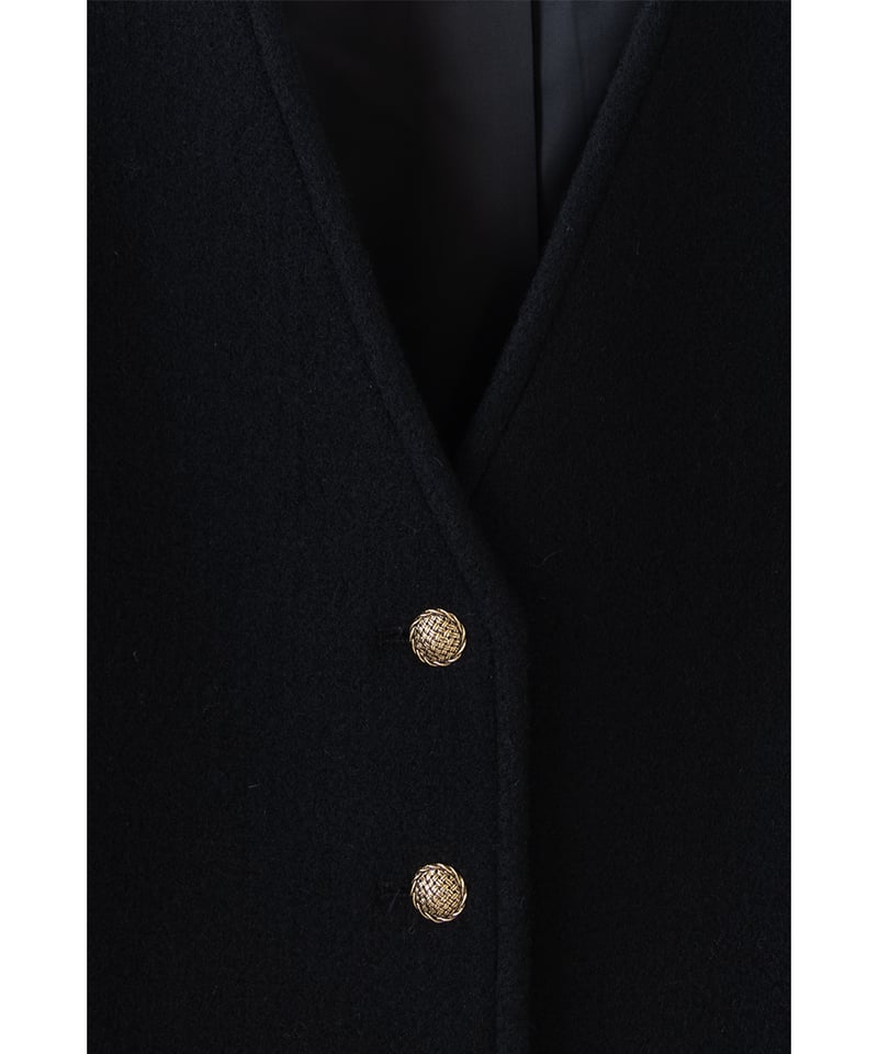 Wool&Cashmere Button Coat | Na.e