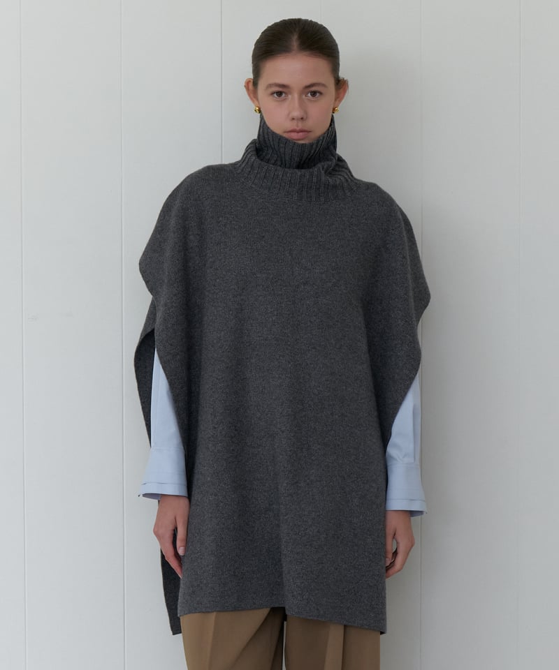 Wool Poncho | Na.e