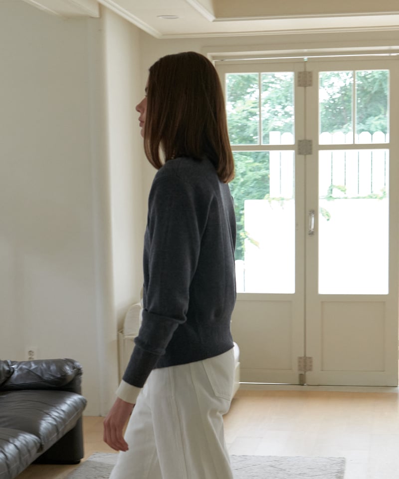 na.e ナエ　Crew Neck Cardigan EVER SERIES】Crew Neck Cardigan | Na.e