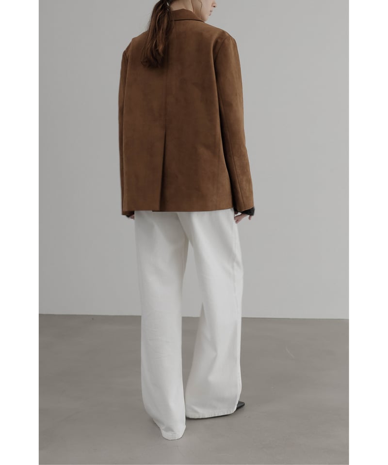 Suede Tailored Jacket | Na.e