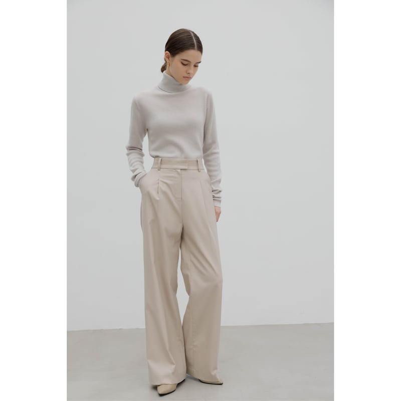 EVER SERIES】Turtle Neck Slim Knit | Na.e